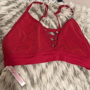 Pink Victoria’s Secret unlined bralette
